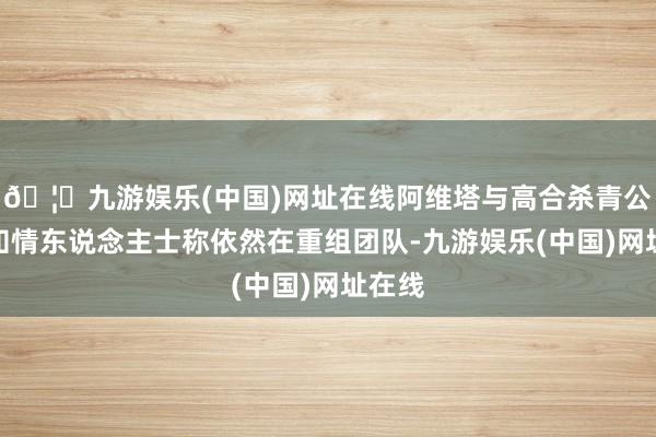 🦄九游娱乐(中国)网址在线阿维塔与高合杀青公约？知情东说念主士称依然在重组团队-九游娱乐(中国)网址在线